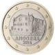 Andorra 1 Euro Coin 2014 - © European Central Bank