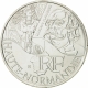 France 10 Euro Silver Coin - Regions of France - Upper Normandy - Gustave Flaubert 2012 - © NumisCorner.com