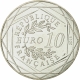 France 10 Euro Silver Coin - Values of the Republic - Asterix II - Fraternity - Romans 2015 - © NumisCorner.com