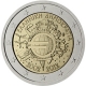 Greece 2 Euro Coin - 10 Years of Euro Cash 2012 - © European Central Bank