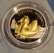 Luxembourg 5 Euro Bimetal Silver-Aluminium-Bronze Coin - Fauna and Flora - Great Crested Grebe 2019 - © Coinf