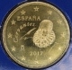 Spain 50 Cent Coin 2017 - © eurocollection.co.uk