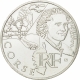 France 10 Euro Silver Coin - Regions of France - Corsica - Danielle Casanova 2012 - © NumisCorner.com