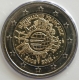 France 2 Euro Coin - 10 Years of Euro Cash 2012 - © eurocollection.co.uk