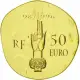 France 50 Euro Gold Coin - 1500 Years of French History - Hugues Capet 2012 - © NumisCorner.com