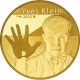 France 50 Euro Gold Coin - Europa Star Programme - Blue Hand - Yves Klein 2012 - © NumisCorner.com