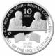Malta 10 Euro Silver Coin - Fall of the Iron Curtain - Bush-Gorbachev Malta Summit 2015 - © Central Bank of Malta