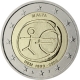 Malta 2 Euro Coin - 10 Years Euro - WWU - UEM 2009 - © European Central Bank