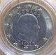 Monaco 1 Euro Coin 2007 with mintmark next to the year of manufacture - © eurocollection.co.uk