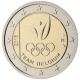 Belgium 2 Euro Coin - Summer Olympics Rio de Janeiro - Team Belgium 2016 in Coincard - © European Central Bank