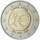Cyprus 2 Euro Coin - 10 Years Euro - WWU - EMU 2009 - © European Central Bank
