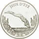 France 1 1/2 (1,50) Euro silver coin XXIX. Summer Olympics in Beijing - Swimming 2008 - © NumisCorner.com