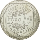 France 10 Euro Silver Coin - Values of the Republic - Asterix I - Liberty - Torch 2015 - © NumisCorner.com