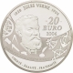 France 20 Euro silver coin 100. anniversary of the death of Jules Verne - 5 Weeks in a Balloon 2006 - © NumisCorner.com
