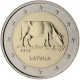 Latvia 2 Euro Coin - Dairy Farming - Cow 2016 - © European Central Bank