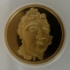 Luxembourg 10 Euro gold coin Cultural History - The mask of Hellange 2004 - © Veber