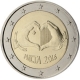 Malta 2 Euro Coin - Solidarity Through Love 2016 - © European Central Bank