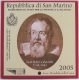 San Marino 2 Euro Coin - International Year of Physics - Galileo Galilei 2005 - © McPeters