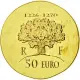 France 50 Euro Gold Coin - 1500 Years of French History - Louis IX 2012 - © NumisCorner.com