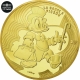 France 50 Euro Gold Coin - DuckTales - Scrooge McDuck 2017 - © NumisCorner.com