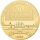 France 50 Euro Gold Coin - Great French Ships - The Aircraft Carrier Charles De Gaulle 2016 - © NumisCorner.com