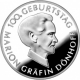 Germany 10 Euro silver coin 100. birthday of Marion Gräfin Dönhoff 2009 - Brilliant Uncirculated - © Zafira