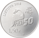 Lithuania 1.50 Euro Coin - 50th Physicists Day of the University of Vilnius 2018 - © Bank of Lithuania