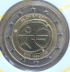 Slovakia 2 Euro Coin - 10 Years Euro - WWU - HMU 2009 - © eurocollection.co.uk