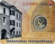 Slovakia 2 Euro Coin - Universitas Istropolitana 2017 - Coincard - © Zafira