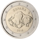 Spain 2 Euro Coin - Cave of Altamira and Paleolithic Cave Art of Northern Spain 2015 - © European Central Bank