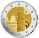 Spain 2 Euro Coin - UNESCO World Heritage Site - Historic City of Toledo 2021 - Proof - © European Union 1998–2024