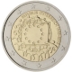 Austria 2 Euro Coin - 30th Anniversary of the EU Flag 2015 - © European Central Bank