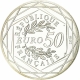 France 50 Euro Silver Coin - The Beautiful Journey of the Little Prince - The Little Prince and the Sheep 2016 - © NumisCorner.com