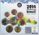 France Euro Coinset - Special Coinset - FIFA World Cup Brazil 2014 - © Zafira