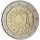 Ireland 2 Euro Coin - 30th Anniversary of the EU Flag 2015 - © European Central Bank