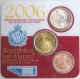 San Marino Euro Coinset Mini Coinset 2006 - © Sonder-KMS