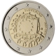 Slovakia 2 Euro Coin - 30th Anniversary of the EU Flag 2015 - © European Central Bank