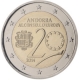 Andorra 2 Euro Coin - 20 Years in the Council of Europe 2014 - © European Central Bank