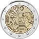 Belgium 2 Euro Coin - For Care During the Covid Pandemic 2022 in Coincard - Dutch Version - © Michail