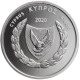 Cyprus 5 Euro Silver Coin - Leda and the Swan 2020 - © Central Bank of Cyprus
