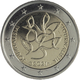 Finland 2 Euro Coin - Journalism and Open Communication Supporting the Finnish Democracy 2021 - Proof - © European Central Bank
