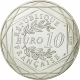 France 10 Euro Silver Coin - Values of the Republic - Asterix II - Liberty - Movement 2015 - © NumisCorner.com