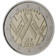 France 2 Euro Coin - World AIDS Day 2014 - © European Central Bank