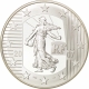 France 5 Euro silver coin 5. Anniversary of the Euro / Sower 2007 - © NumisCorner.com