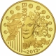 France 50 Euro Gold Coin - Europa Series - 50th Anniversary of the Élysée Treaty 2013 - © NumisCorner.com