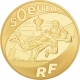 France 50 Euro Gold Coin - IRB Rugby World Cup 2015 - © NumisCorner.com