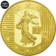 France 50 Euro Gold Coin - The Sower - The Germinal Franc 2019 - © NumisCorner.com