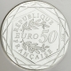 France 50 Euro Silver Coin - Values ​​of the Republic - Peace - Spring-Summer 2014 - © NumisCorner.com