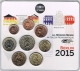 France Euro Coinset - Special Coinset - World Money Fair Berlin 2015 - © Zafira