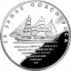 Germany 10 Euro silver coin 50 years Sail training ship Gorch Fock II 2008 - Brilliant Uncirculated - © Zafira